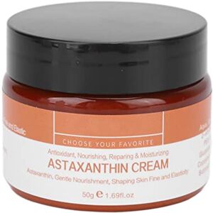 ZJchao Anti Aging Facial Cream, Astaxanthin Skin Repair Moisturizer, Hydrating Moisturising Fast Absorbing Whitening Facial Cream for Skin Care 50g