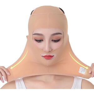 JSHDUSA Double Chin Eliminator,V Lines Chin Strap - Face Shaping Lift Tape Enhancer, Lifting Belt for Face Slimming Chin up Sculpting