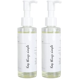 Generic Makeup Remover, Mild Clean Residue 2pcs 100ml Facial Cleansing Oil for All Skin Types