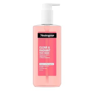 Neutrogena Clear and Radiant Facial Wash, White, 200 ml (Pack of 1)