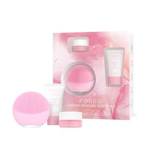 FOREO LUNA 4 mini Set Face Cleansing Brush & Face Massager + Ultra-Nourishing Cleansing Balm, 15 ml + Micro-Foam Cleanser 2.0, 20 ml - Face Care - Facial Skin Care Products for All Skin Types