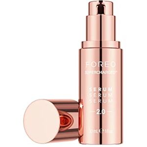 FOREO SUPERCHARGED SERUM 2.0 - Anti-aging Face Serum - Conductive Gel - Moisturizing Face Care - Hyaluronic Acid & Squalane - Vegan & Cruelty-free - All Skin Types - 30ml