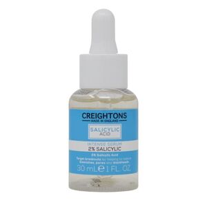 Creightons Salicylic Acid Intense Serum 2% Salicylic (30ml) - Target breakouts by helping to reduce blemishes, pores & blackheads for a cleaner, more radiant complexion
