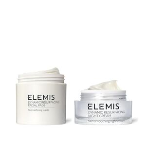 ELEMIS Dynamic Resurfacing Night Cream with Dyanmic Resurfacing Facial Pads