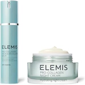 ELEMIS Pro-Collagen Night Cream 50ml with Pro-Collagen Neck & Décolleté Balm 50ml