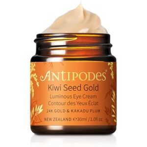 Antipodes, Kiwi Seed Oil Eye Cream 100 Natural CrueltyFree Vegan FragranceFree and AntiAgeing, 30ml