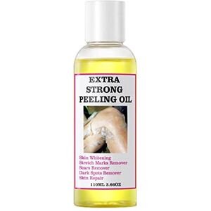 Generic Peeling Oil, Extra Strength Whitening Yellow Peeling Oil, Skin Peeling Oil, Multi Use Black Spot Correcting Oil, Skin Friendly Black Spot Remover Brightening Oil For Boys Girls