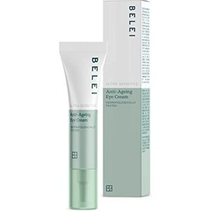 Amazon Brand - Belei Ultra Sensitive Anti-Ageing Eye Cream, Fragrance Free, 15ml