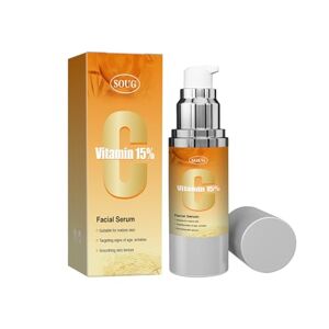 Generic VitaminC Facial Serum Moisturizing And Freckle Removalwhiten And Antioxidant 30ML Women Laides Daily Use multicolor