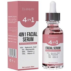 Generic VitaminE Serum For Face & Eye,for Brightening Skin,DarkSpot Remover,Reduce Wrinkle,AntiAging Serum,Moisturizer Brightening Serum With HyaluronicAcid 30ML pink