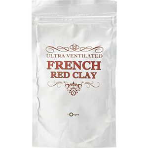 Mystic Moments Red Ultra Ventilated French Natural Clay 100g - Pure & Natural Vegan GMO Free