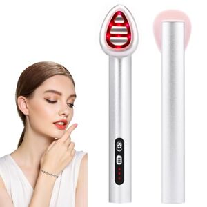 Generic Eye Massage Instrument, Eye/Face and Neck of 7 -Color LED Lighting Therapy, EMS Micro-Current Eye Massage Beauty Eye Instrument Heating Eye Cream Into Instrument Handheld Beauty Instrument