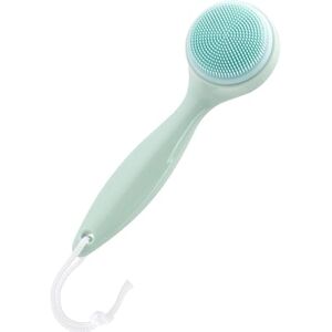 XZYZYW Manual Cleansing Silicone Brush Makeup Remover Blackhead Deep Clean pores Makeup Face Wash Brush Cleanser Beauty Tool -1 Set (Green) -