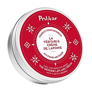 Polåar - Face and Sensitive Areas Cream - The Genuine Lapland Cream with 3 Arctic Berries - Natural Moisturizing Face Care - Vegan, Cruelty Free, Made in France - 100 ml