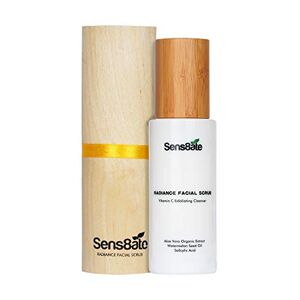Sens8ate Skincare Radiance Facial Scrub - Vitamin A C E Exfoliating Cleanser - All Skin Types