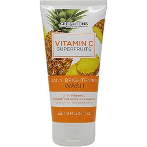 Creightons Vitamin C Superfruits Daily Brightening Wash (150 ml) - A Refreshing and Invigorating Daily Facial Wash with Vitamin C, Natural Fruit Acids & Enzymes to Enhance Skin Natural Radiance Cream