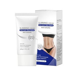 LSFYSZD Slimming Cream, Firming Body Lotion for Women and Men, Body Sculpting Cellulite Workout Cream Treatment Weight Loss Cream (White , 6cm*2.5cm*13.4cm)