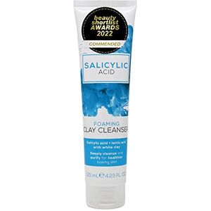 Creightons Salicylic Acid Foaming Clay Cleanser (125ml) - Contains Salicylic Acid & Lactic Acid with White Clay to Deeply Cleanse & Purify for Healthier Looking Skin. Dermatologically Tested