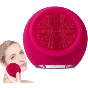 Wectirc Face Scrubber, Electric Face Exfoliator Scrubber Gentle Facial Brush, Waterproof Face Brush Cleanser for Effective Facial Cleansing, Family, Birthdays, Holidays