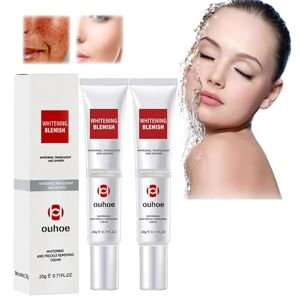 AEbdgdd 2 x Whitening Rejuvenating and Spot Cream Whitening and Spot Removing Cream Spot Off Freckle Whitening Cream Melasma Freckle Sun Spots Dark Spots Corrector Cream Suitable for All Skin Types 20 g