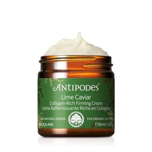 Antipodes Lime Caviar Collagen-Rich Firming Day Cream – Sepilift™ DPHP Peptide & Lime Caviar Extract – Anti-Aging Moisturiser – Dry Skin, Mature Skin & All Skin Types – 60ml