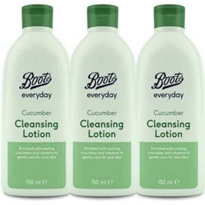 Boots - Cucumber Cleansing Lotion Suitable for all Skin Types 150mL [TRIPLE PACK]