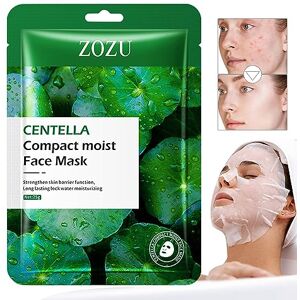 Spa Face Covers, Face Covers Skincare Sensitive Skin, Repairing Moisturising Sheet Cover with Centella Asiatica Hydration Reduce Dullness for Most Skin Types Pw tools