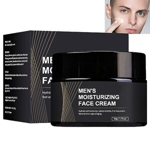 GNAUMORE Men's Revitalizing Anti-Aging Cream,Mens Anti Aging Routine Product,Men’s Revitalizing Face Moisturizer Balm,Men's Products Resurfacing Anti-Aging Cream,Natural and Organic Anti Wrinkle Cream