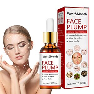 Plumping Serums for Face - Anti Agings Face Serums to Fill Sunken Face Face Plumper, Plump Cheeks Natural Essential Oils Face Serums, 10ml Anti Agings Facial Serums Wukesify