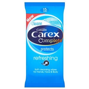 Carex Wipes Refresh 15s Carex Refreshing Soft Cleansing Wipes 15 Wipes (12 packs)