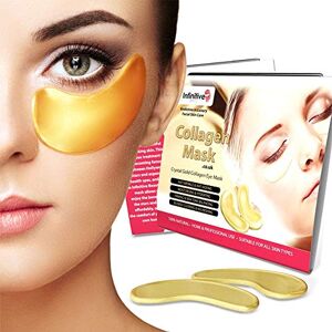 Infinitive Beauty 5 x Pack New Crystal 24K Gold Powder Gel Collagen Eye Mask