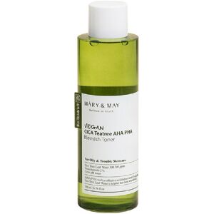 Máry & May Vegan CICA Tea Tree AHA PHA Toner Exfoliator - for Combination to Oily Skin 200mL