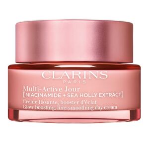 Clarins Multi-Active Glow Boosting, Line-Smoothing Day Cream All Skin Types 50mL