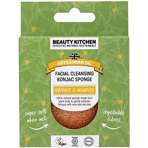 Beauty Kitchen Abyssinian Oil Facial Cleansing Konjac Sponge