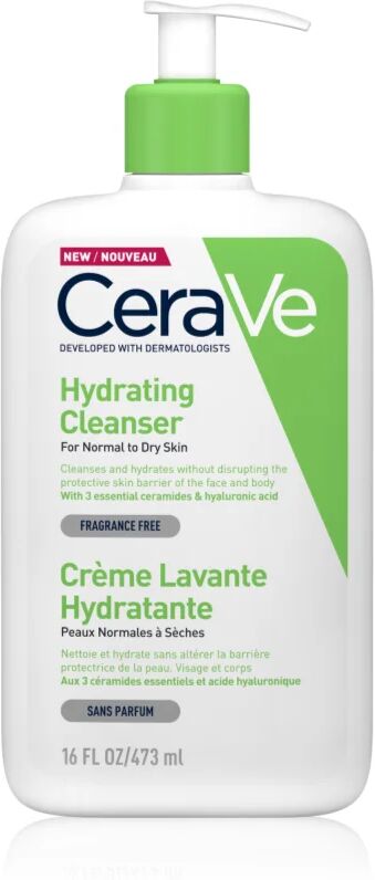 CeraVe Hydrating Cleanser cleansing emulsion with moisturising effect 473 ml