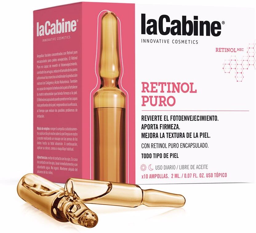 Photos - Cream / Lotion Retinol La Cabine Ampollas  Puro 10 x 2 ml 