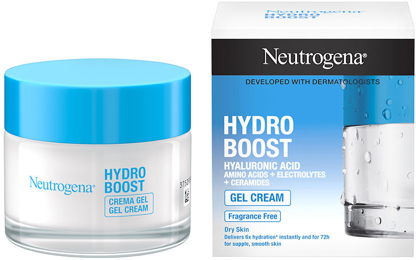 Photos - Cream / Lotion Neutrogena Hydro Boost gel crema facial piel seca-sin perfume 50 ml 