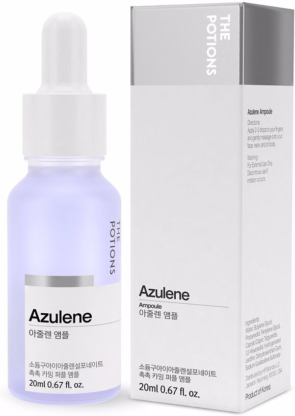 Photos - Cream / Lotion The Potions Azulene ampoule 20 ml