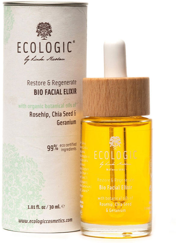 Photos - Cream / Lotion Ecologic Cosmetics Bio Facial Elixir restore & regenerate 30 ml