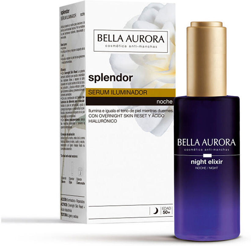 Photos - Cream / Lotion Bella Baby Happy Bella Aurora Splendor serum iluminador nocturno 30 ml 