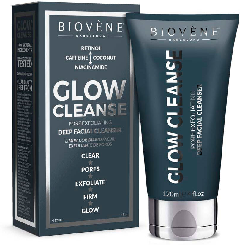 Photos - Facial / Body Cleansing Product Glow Biovene  Cleanse pore exfoliating deep facial cleanser 120 ml 