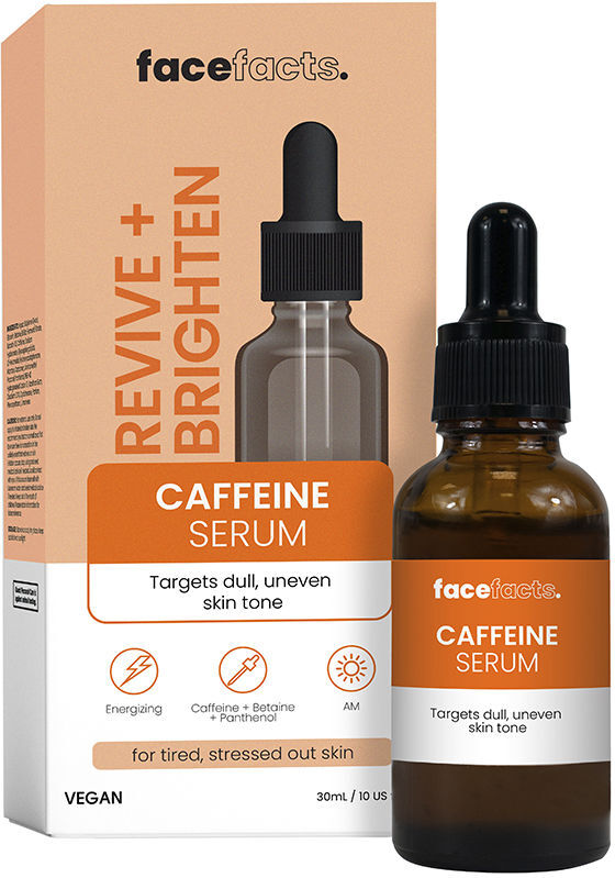 Photos - Cream / Lotion Face Facts REVIVE+ Brighten caffeine serum 30 ml