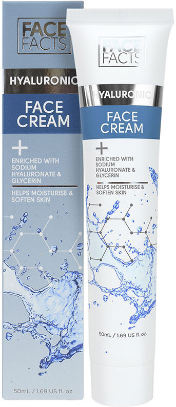 Photos - Cream / Lotion Face Facts Hyaluronic face cream 50 ml