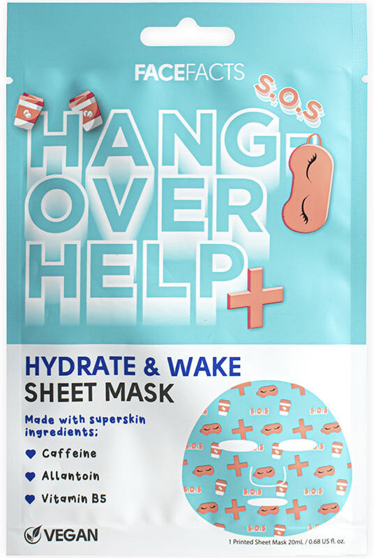 Photos - Facial Mask FACE Facts Hangover HELP+ sheet mask 20 ml 