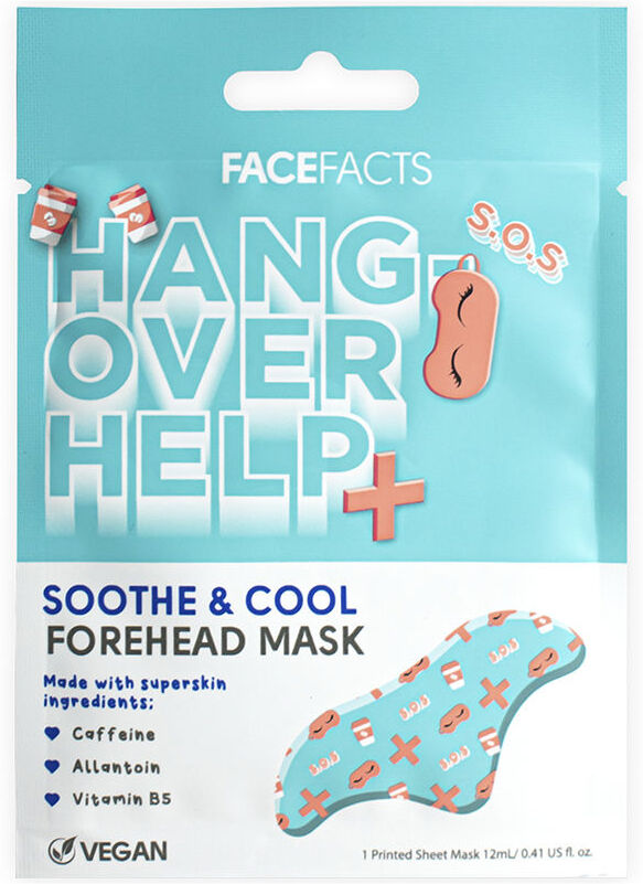 Photos - Facial Mask Face Facts Hangover HELP+ forehead mask 12 ml