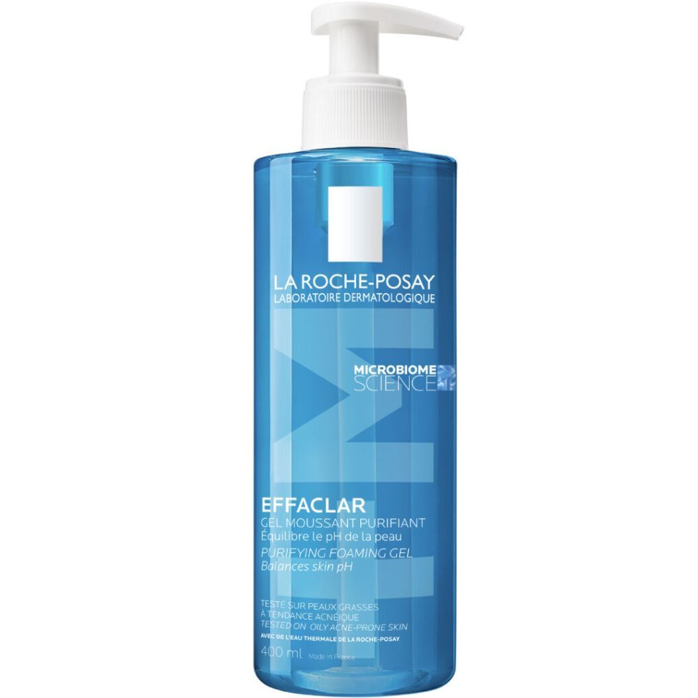 La Roche-Posay Effaclar + M Purifying Foaming Gel for Oily and Sensitive Skin 400mL