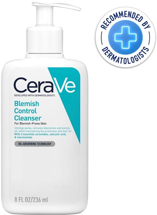 CeraVe Blemish Control Cleanser with Salicylic Acid & Niacinamide for