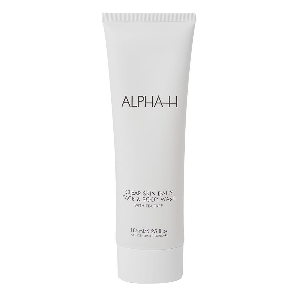 Alpha Clear Skin Daily Face And Body Wash 185ml