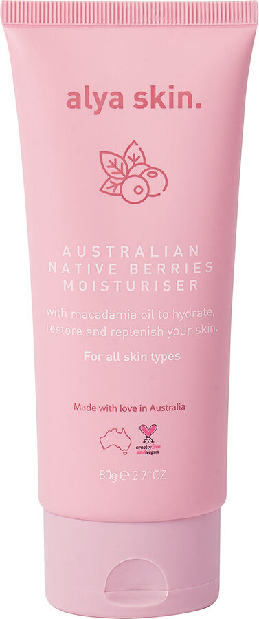 alya skin Australian Native Berries Moisturiser 80g