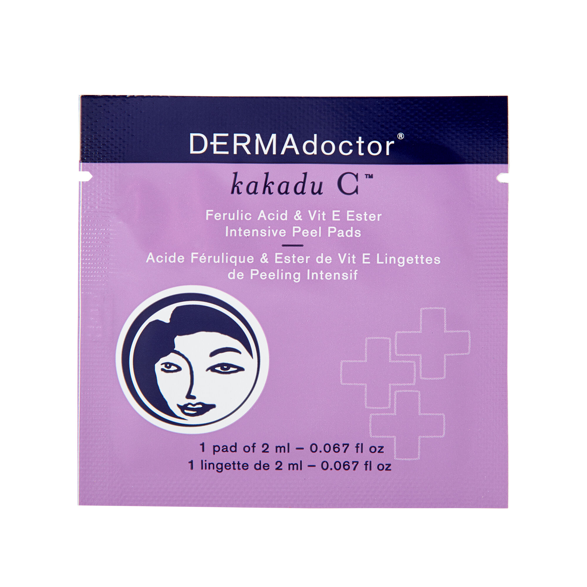 DERMAdoctor Kakadu C Ferulic Acid & Vitamin E Ester Intensive Peel Pads